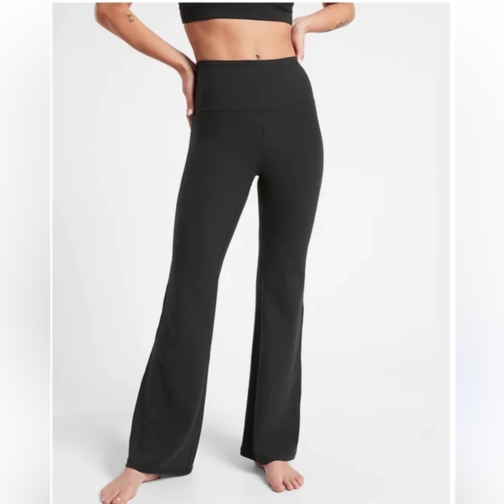 Athleta Elation flare pant in black
